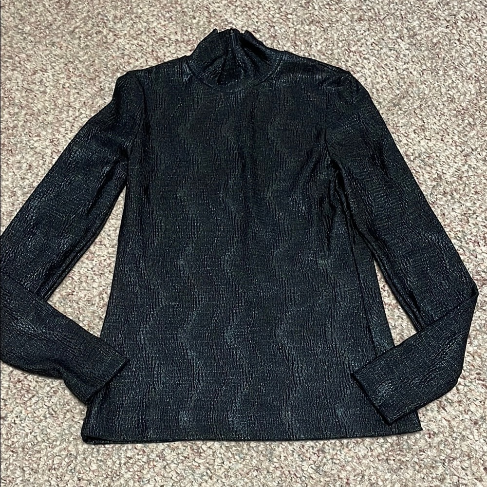 Inwear shimmery Black Long Sleeve Women's Top